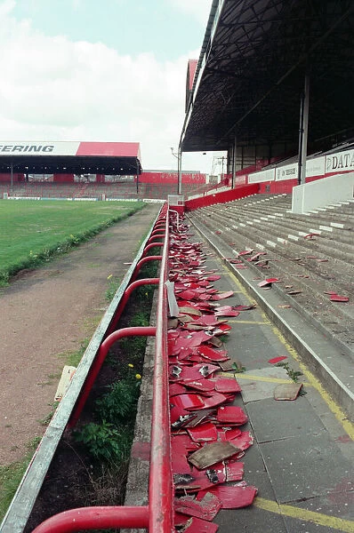 Ayresome Park, the home of Middlesbrough F. C which is due to be demolished following