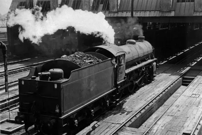 Framed Print : A B1 class locomotive seen here at the Cambridge engine shed. 15th June 1962 Framed Print : A B1 class locomotive seen here at the Cambridge engine shed. 15th June 1962