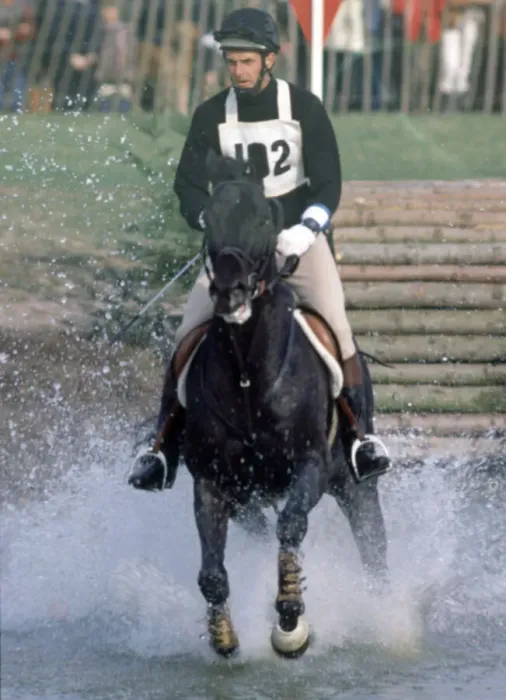 Framed Print : Badminton Horse Trials. Mark Todd on Charisma. 14th April 1984 Framed Print : Badminton Horse Trials. Mark Todd on Charisma. 14th April 1984