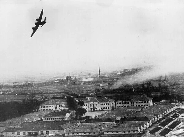 Balkan Air Force squadrons are continuing to harass the Germans in Yugoslavia