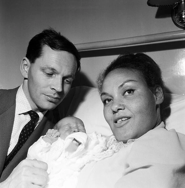 Band leader Johnnie Dankworth and his wife, the singer Cleo Laine