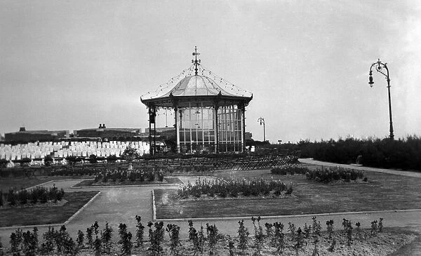 The bandstand, Eastbourne, East Sussex. 1921 Tyrell Collection