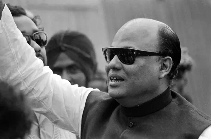 Framed Print : Bangladesh War of Independence 1971 Acting President of the Bangla Desh breakaway
