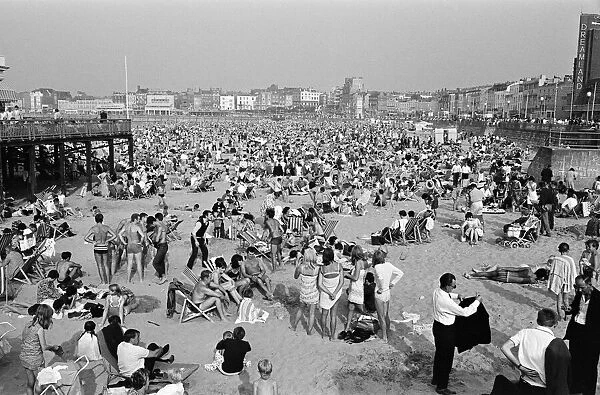 Bank holiday scenes at Margate, Kent. 27th August 1967
