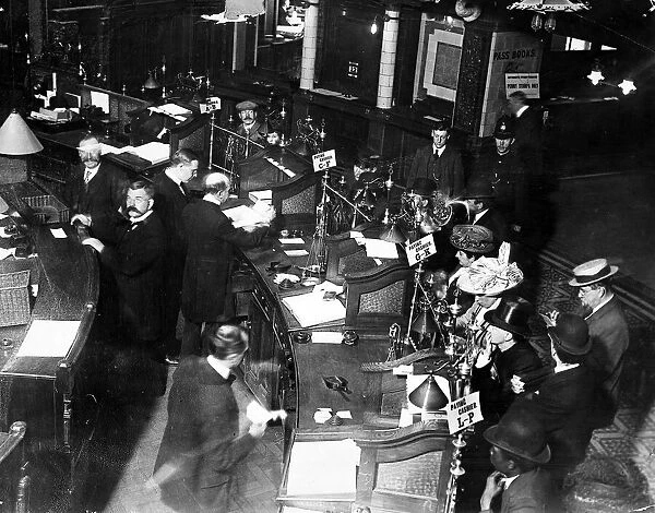 Banks Birkbeck Bank cashiers 1911