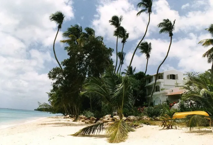 Framed Print : Barbados villa which comedian Bob Monkhouse has just had built as gift for his wife