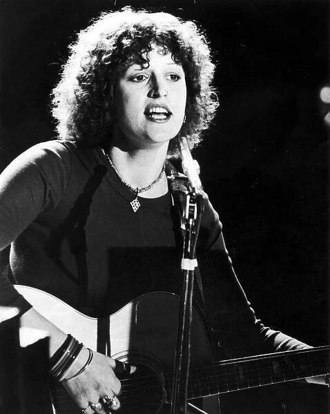 Barbara Dickson, pictured here on stage with Guitar