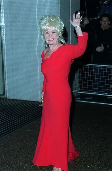 Barbara Windsor actress December 1998, Eastenders actress arriving at the LWT building