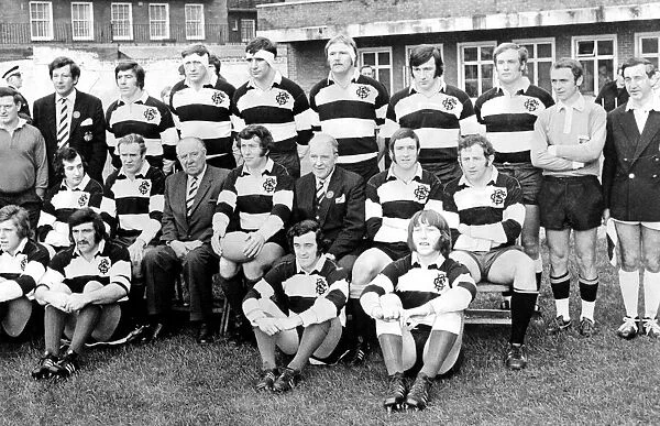Barbarians v New Zealand, Rugby Union match at Cardiff Arms Park, 27th January 1973