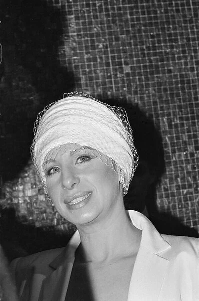 Barbra Streisand attends the Royal Charity Premiere of Yentl at the Leicester Square