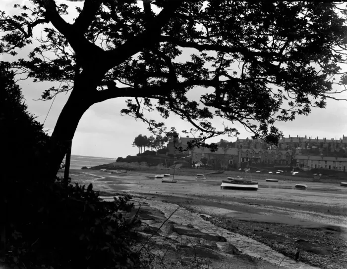 Framed Print : Barmouth Estaury near Arthofg in North Wales. May 1932 Framed Print : Barmouth Estaury near Arthofg in North Wales. May 1932