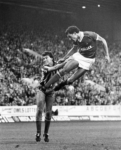 Barnsleys v Sheffield Wednesday. Larry may gets a helping hand from Sheffield Wednesday