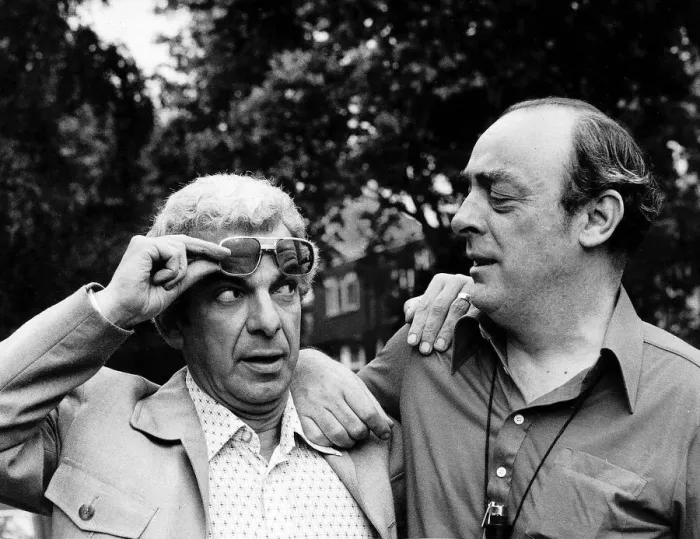 Framed Print : Barry Cryer Comedian and Writer with fellow scriptwriter John Junkin who wrote as a team Framed Print : Barry Cryer Comedian and Writer with fellow scriptwriter John Junkin who wrote as a team