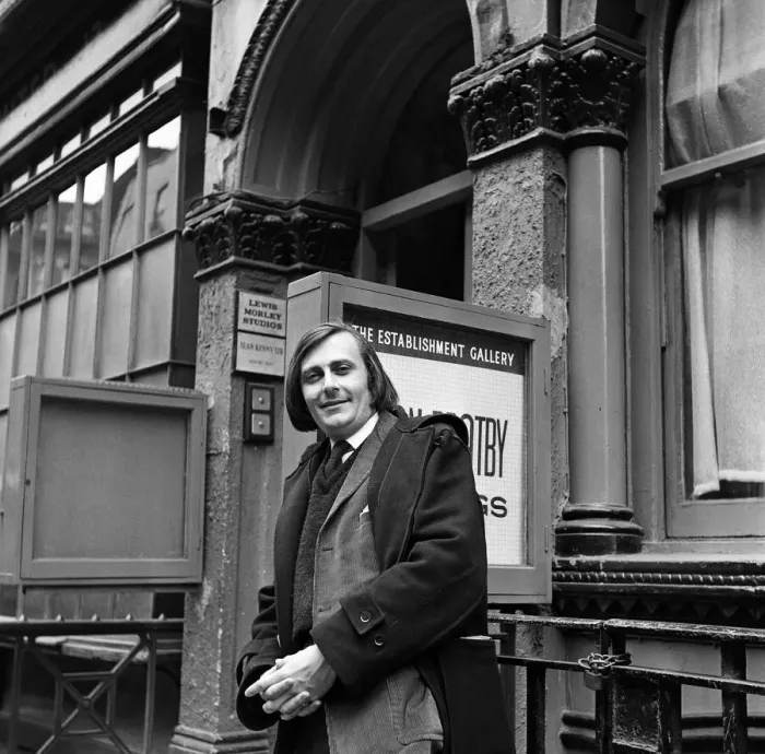 Framed Print : Barry Humphries. 29th April 1963 Framed Print : Barry Humphries. 29th April 1963