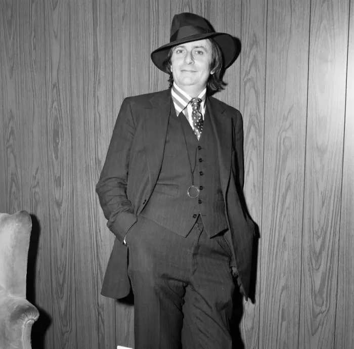 Framed Print : Barry Humphries. 4th October 1973 Framed Print : Barry Humphries. 4th October 1973