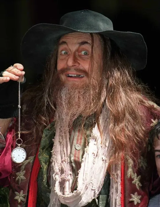 Framed Print : Barry Humphries Actor takes over as Fagin in the musical Oliver at the London Palladium
