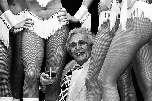 Barry Humphries in character as Sir Les Patterson. 12th November 1987