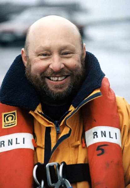 Barry lifeboat member Barry Chick. 19th January 1998