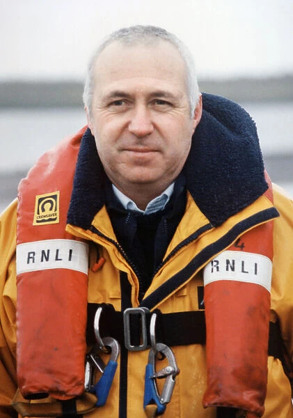 Barry lifeboat member Trevor Harris. 19th January 1998