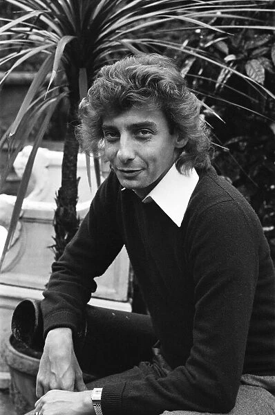 Barry Manilow, who is in London for four concerts at Wembley Arena