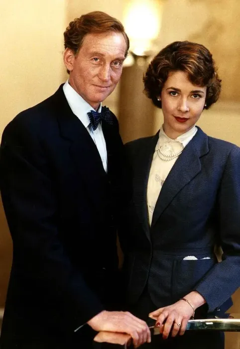 Framed Print : Barry Moore Actress With Actor Charles Dance April 1989 Dbase Framed Print : Barry Moore Actress With Actor Charles Dance April 1989 Dbase