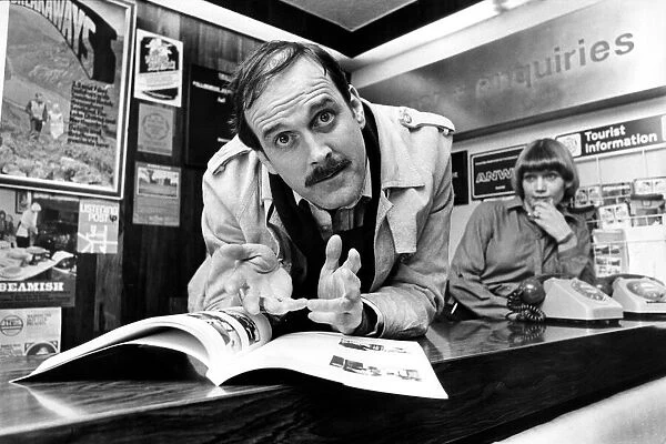 Basil Fawlty, in the shape of John Cleese, was in Newcastle to promote the latest book of