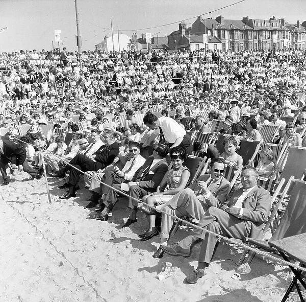 Bathing Beauty Competition, Daily Mirror Blackpool Week 1963. August 1963