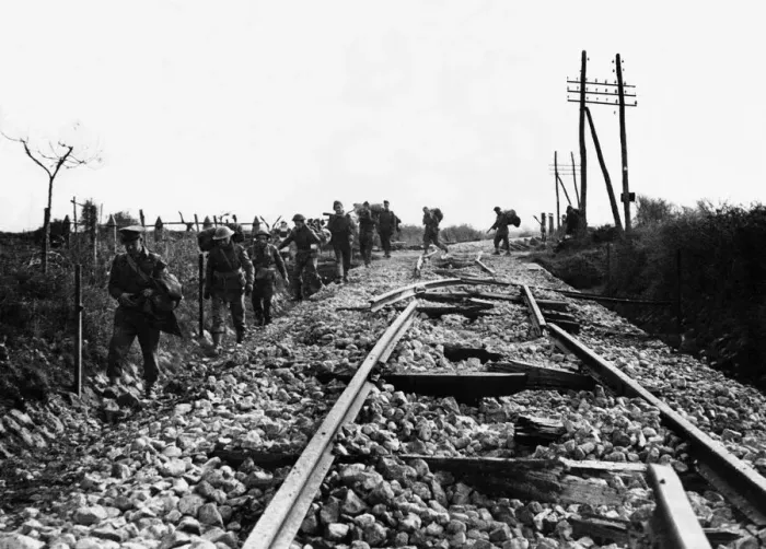 Framed Print : The Battle of Monte Cassino, a series of four assaults by Allied Forces against the Axis