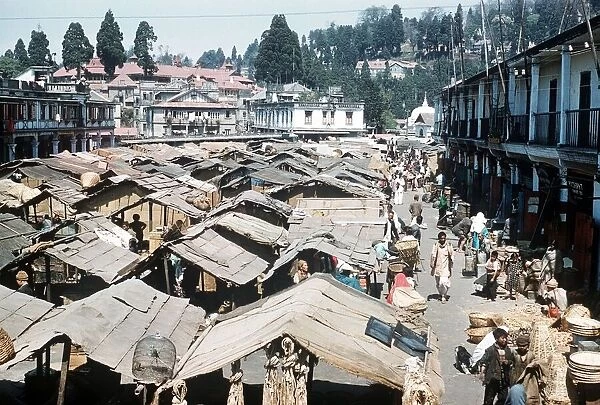 Bazaar at Darjeeling North East India