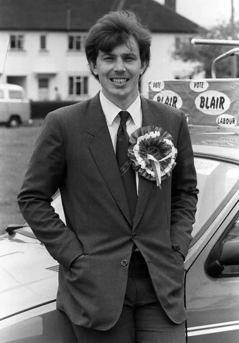 Framed Print : Beaconsfield By Election 1982, Tony Blair, Labour Party Candidate
