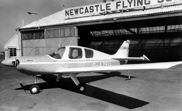 Framed Print : A Beagle Pup 150 light aircraft at the Newcastle Flying School, Newcastle Airport Framed Print : A Beagle Pup 150 light aircraft at the Newcastle Flying School, Newcastle Airport