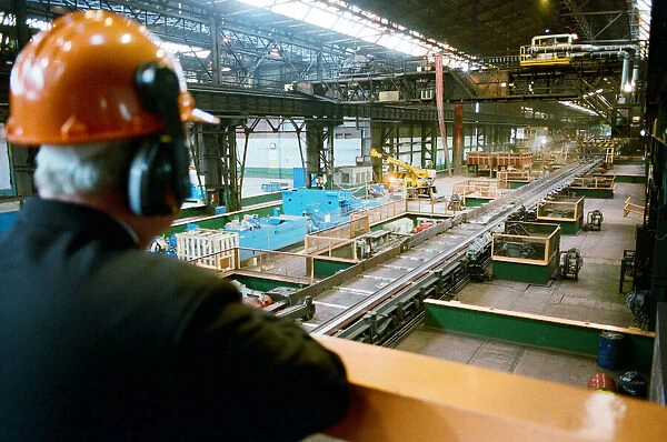 Beam Mill British Steel at Teesside, 7th May 1997