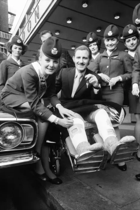 Framed Print : BEAs Personality Girl, Heathrow Airport stewardess Heather Angus (21 Framed Print : BEAs Personality Girl, Heathrow Airport stewardess Heather Angus (21