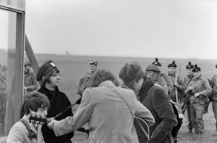Framed Print : Beatle left out in the cold 3rd May 1965. Stranded on a desolate Knighton Framed Print : Beatle left out in the cold 3rd May 1965. Stranded on a desolate Knighton