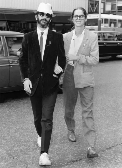 Framed Print : Former Beatle Ringo Starr had a special announcement when he flew into London with Framed Print : Former Beatle Ringo Starr had a special announcement when he flew into London with