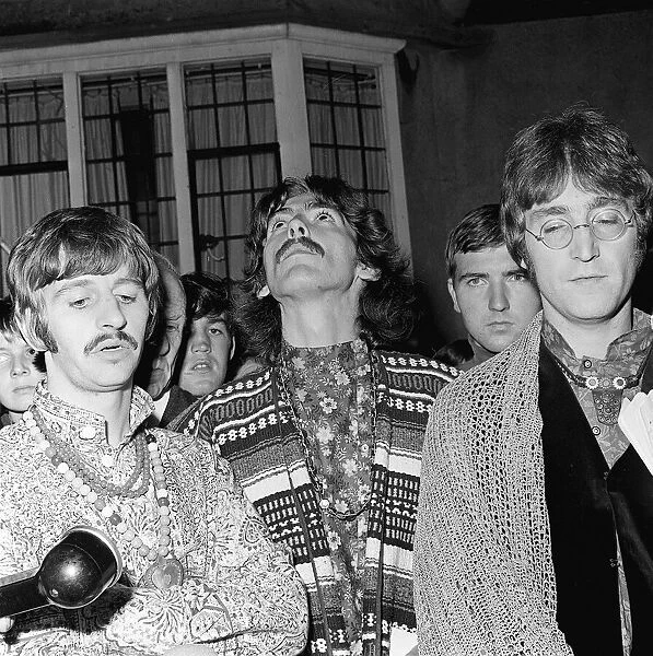 The Beatles August 1967 John Lennon Ringo Starr