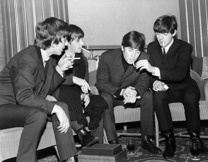 Framed Print : The Beatles backstage at The Regal in Cambridge 26th November 1963 Framed Print : The Beatles backstage at The Regal in Cambridge 26th November 1963