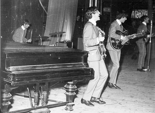The Beatles at Bristols Colston Hall. November 15th 1963 as part of The Beatles