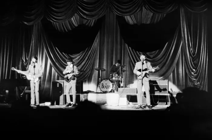 Framed Print : The Beatles in concert at the ABC Northampton, 6th November 1963 Framed Print : The Beatles in concert at the ABC Northampton, 6th November 1963
