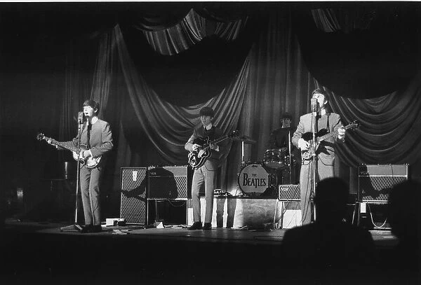 The Beatles in concert at the ABC Theatre and Cinema Northampton 6th November 1963
