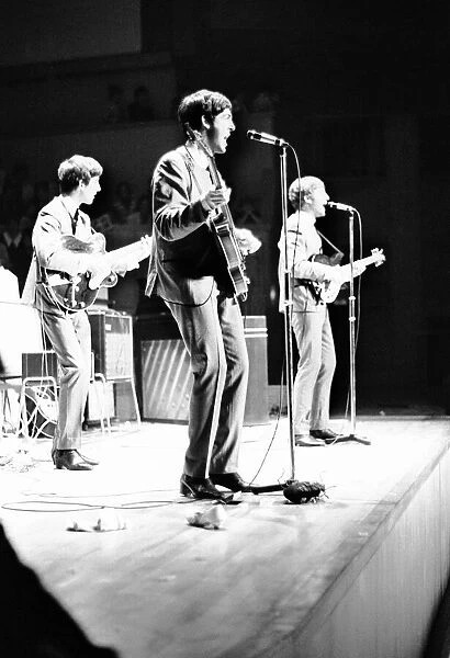 The Beatles in Concert at the Fairfield Halls, Croydon, Surrey