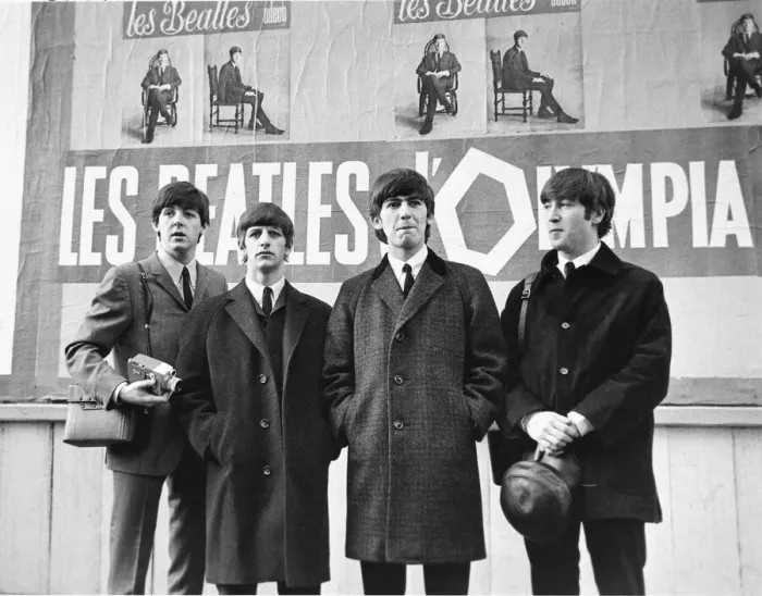 Framed Print : The Beatles concert season at the Olympia Theatre, Paris, January 1964 Framed Print : The Beatles concert season at the Olympia Theatre, Paris, January 1964