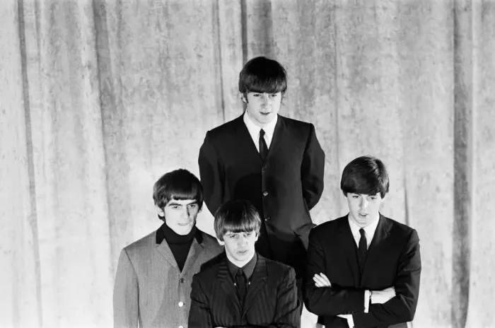 Framed Print : The Beatles February 1964 John Lennon, Paul McCartney, Ringo Starr Framed Print : The Beatles February 1964 John Lennon, Paul McCartney, Ringo Starr