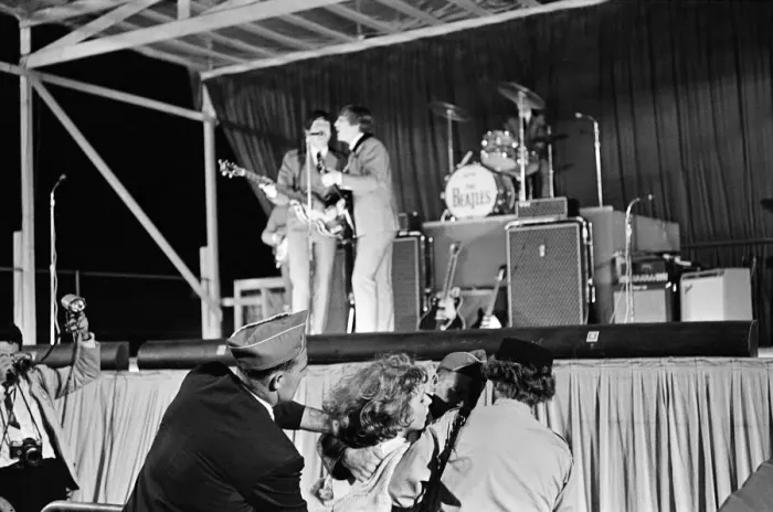 Framed Print : The Beatles First American Tour 19th August to 20th September 1964