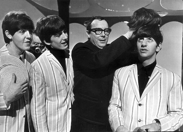 THE BEATLES ARE THE GUEST STARS ON THE MORECAMBE AND WISE SHOW - 3RD DECEMBER 1963