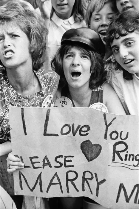 Framed Print : The Beatles in New York City, on their North American Tour ahead of their concert to be Framed Print : The Beatles in New York City, on their North American Tour ahead of their concert to be