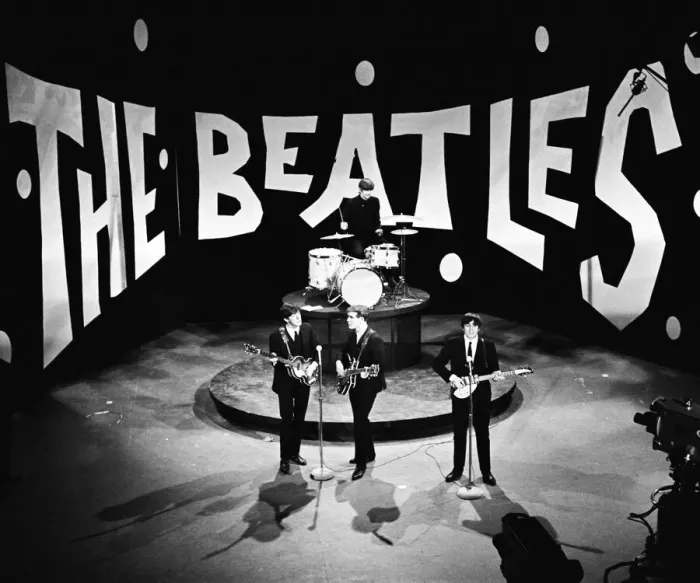 Framed Print : The Beatles in New York rehearse for their appearance on the Ed Sullivan TV Show Framed Print : The Beatles in New York rehearse for their appearance on the Ed Sullivan TV Show