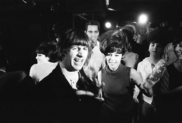 The Beatles in the Peppermint Lounge, New York, USA. (Picture