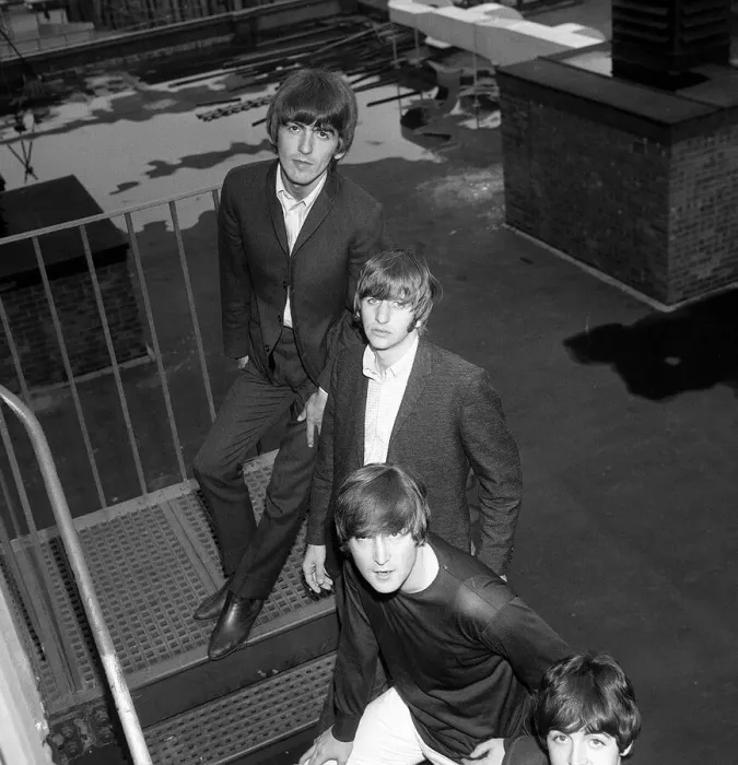 Framed Print : The Beatles before playing the Opera House Blackpool 16 August 1964 Framed Print : The Beatles before playing the Opera House Blackpool 16 August 1964