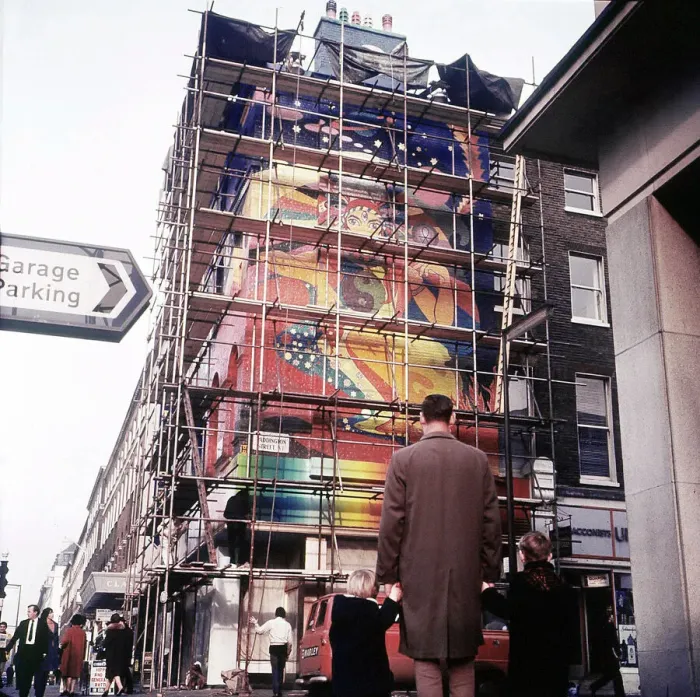 Framed Print : The Beatles - The Psychedelic Shop - 1967 owned by the Beatles in Baker Street, London Framed Print : The Beatles - The Psychedelic Shop - 1967 owned by the Beatles in Baker Street, London